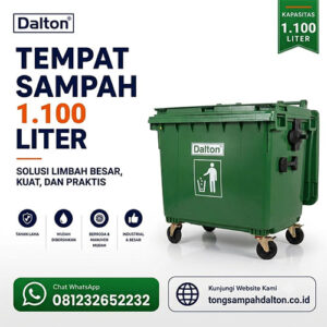 Tempat Sampah 1.100 Liter Dalton (LXD 1100)