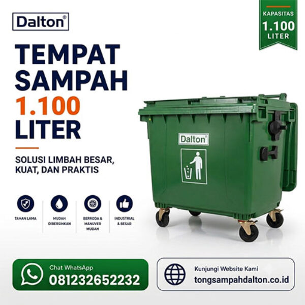 Tempat Sampah 1.100 Liter Dalton (LXD 1100)