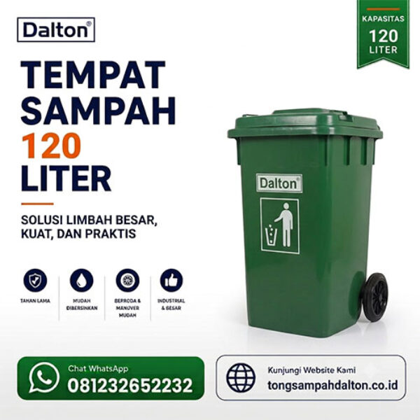 Tempat Sampah 120 Liter Dalton (LXD 120C)
