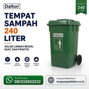 Tempat Sampah 240 Liter Dalton (LXD 240F)