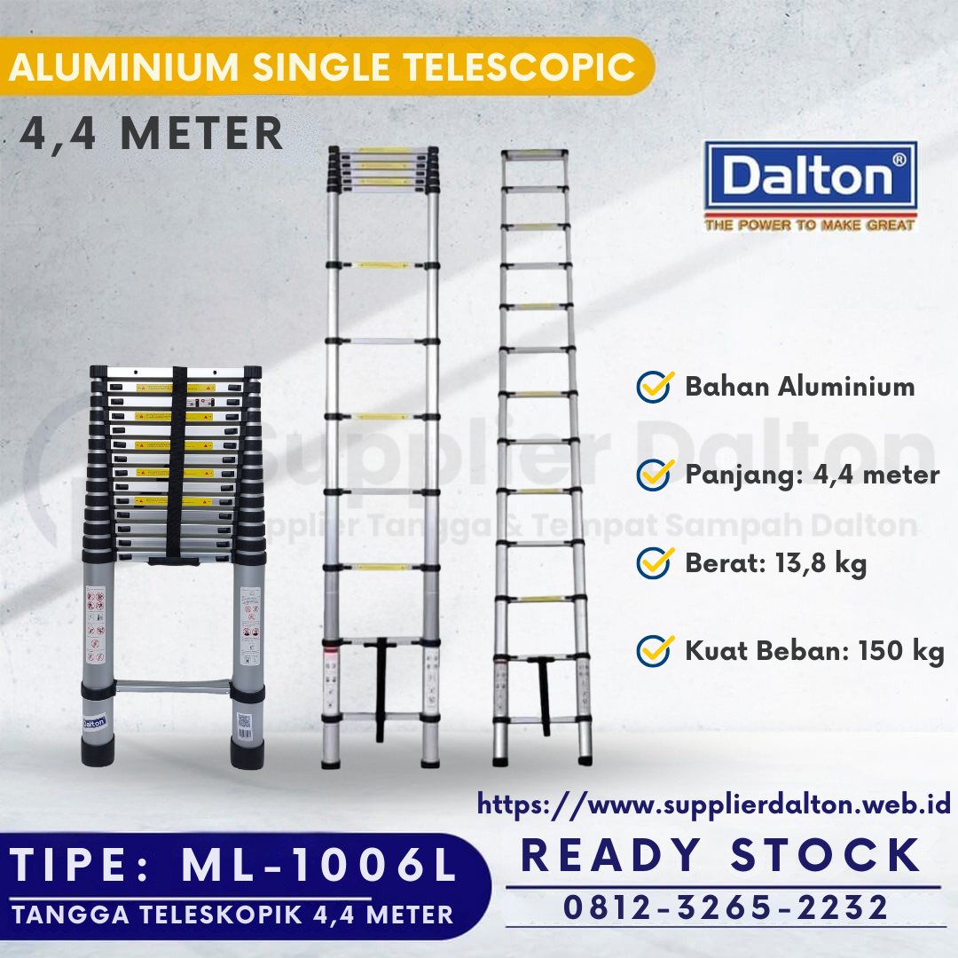 Tangga Teleskopik 4,4 Meter Dalton