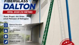 Tangga Fiberglass 12 Meter Dalton (MFEL 2x20)