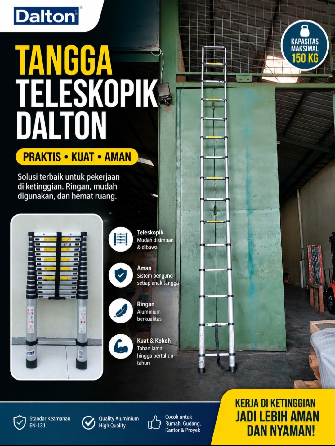 Tangga Teleskopik Dalton